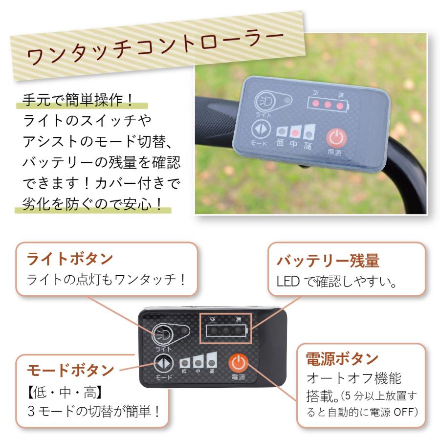 ロータイプ電動アシスト三輪車　イーパートンBEPN18 自転車：BEPN18