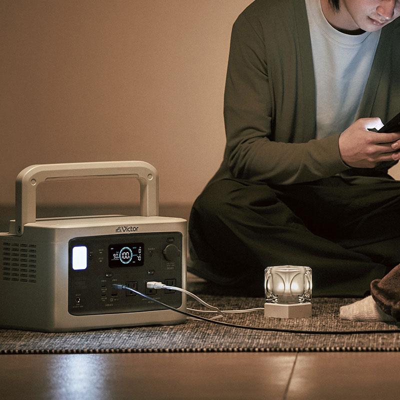 【新品未開封】JVCケンウッドVictor BN-RF800-CAポータブル電源 推奨品】JVCケンウッド BN-RF800 ポータブル電源 Victor 806Wh