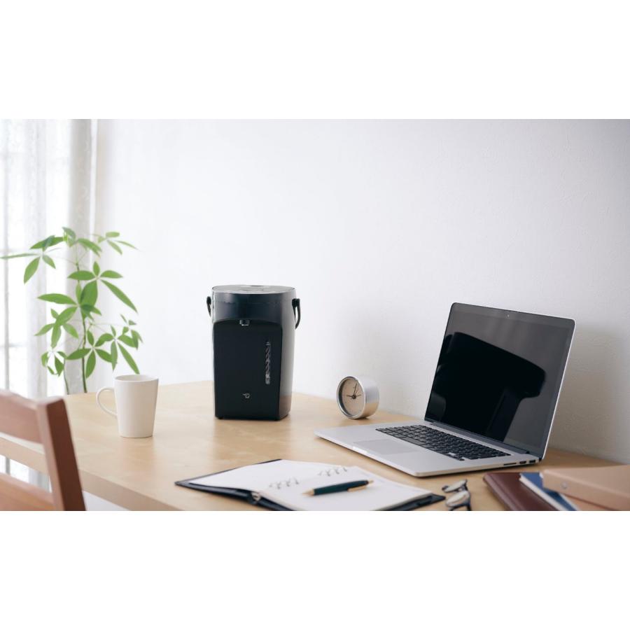 象印マイコン沸とう電気ポットCP-EA20-BM(ストレートブラック) CP-EA20 ｜ 電動ポット ｜ ポット・ケトル ｜ 商品情報 ｜ 象印