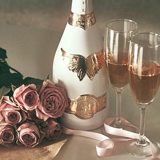 ANGEL CHAMPAGNE NV Brut Rose White エンジェル シャンパン