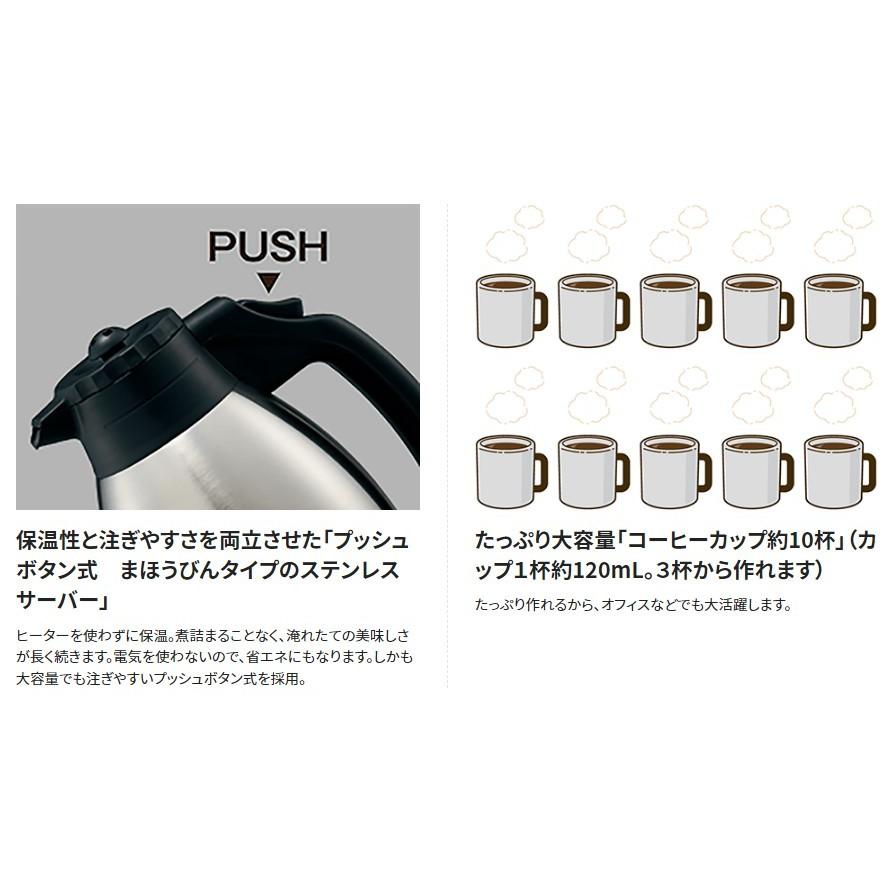 象印 コーヒーメーカー 珈琲通 珈琲カップ約3〜10杯 EC-YS100-XB