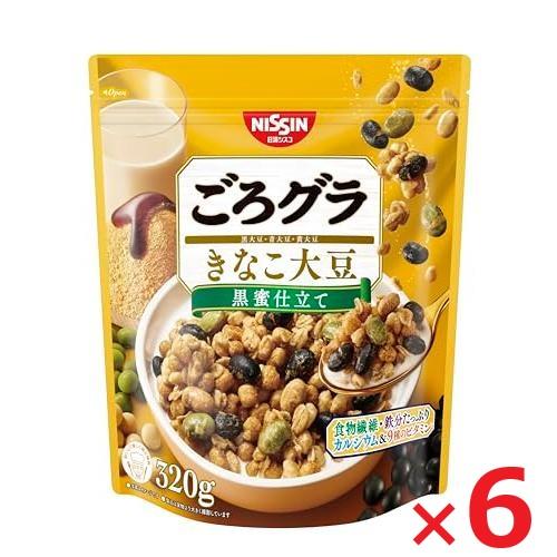 日清シスコ ごろグラ きなこ大豆 320g×6個 シリアル（Yahoo!・SUNNET）