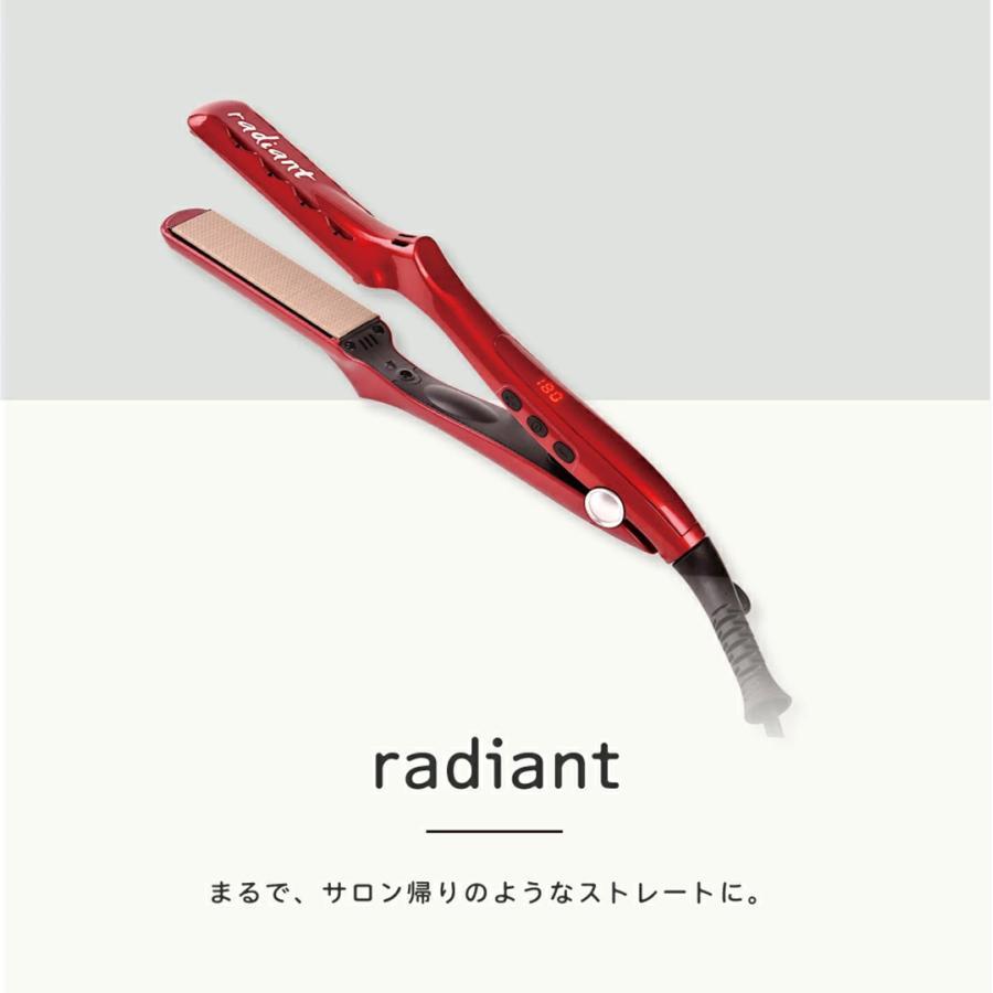 ラディアント ヘアアイロン ストレート 28mm アイロン プロ仕様 LM-125
