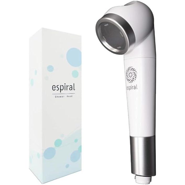 espiralエスパイラル ナノバブル・塩素除去シャワーヘッド マホロバーニーズ espiralエスパイラル ナノバブル・塩素除去シャワー