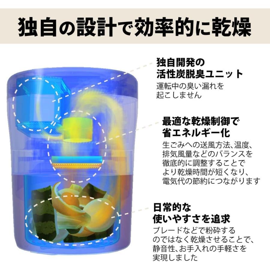 島産業 生ごみ減量乾燥機 パリパリキューブライト ブルーストライプ 島産業 生ごみ減量乾燥機 パリパリキュー ライト ブルーストライプ PCL