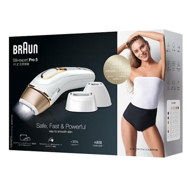BRAUN（ブラウン） 光美容器 シルクエキスパート Pro5 PL5268 家庭用光