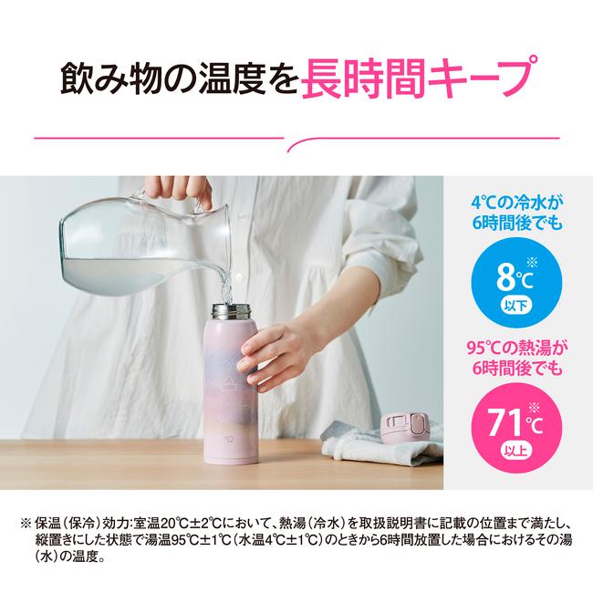 象印（ZOJIRUSHI） ステンレスマグ 水筒 0.48リットル スイーツ