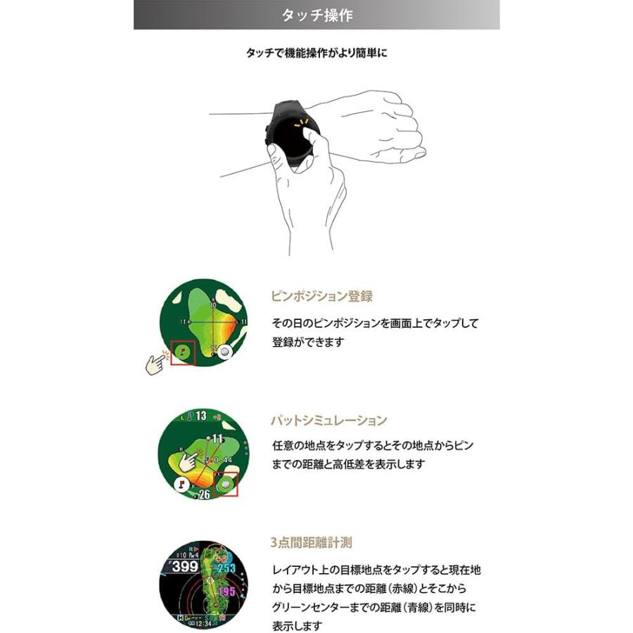 Shot Navi Evolve PRO Touch エボルブ プロ タッチ ブラック ショット 
