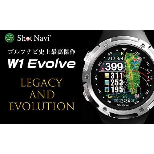 Shot Navi ショットナビ W1 Evolve WH ホワイト 腕時計型 GPS距離計測  