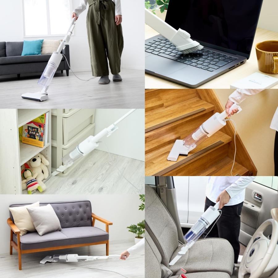サンカ スティッククリーナー 掃除機 コード式 サイクロン Stical
