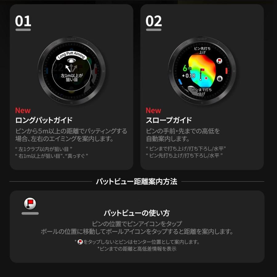 VOICE CADDIE（ボイスキャディ） 残り在庫わずか T11 PRO GPS時計型
