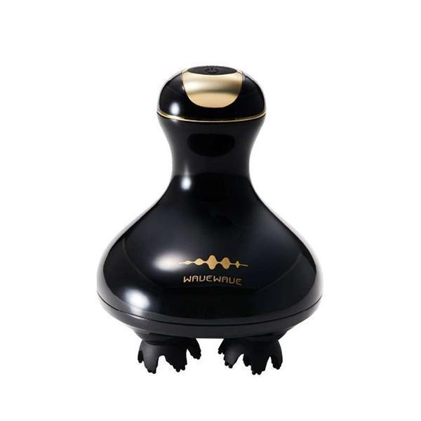 ウェイブウェイブ WAVEWAVE EMS Scalp Head SPA ヘッドスパ EMS 電動 ヘッドスパ ヘッドマッサージャー 電気針 赤LED 頭皮 スカルプケア 全身 防水 E012 | 