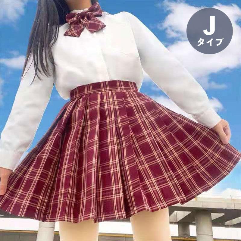 スカート ミニスカート 制服スカート 蝶ネクタイ ボウタイ セット チェック柄 学生服 JK jk チェックプリーツスカート セーラー服 制服 JK制服 プリーツスカート｜sunny-lin｜23