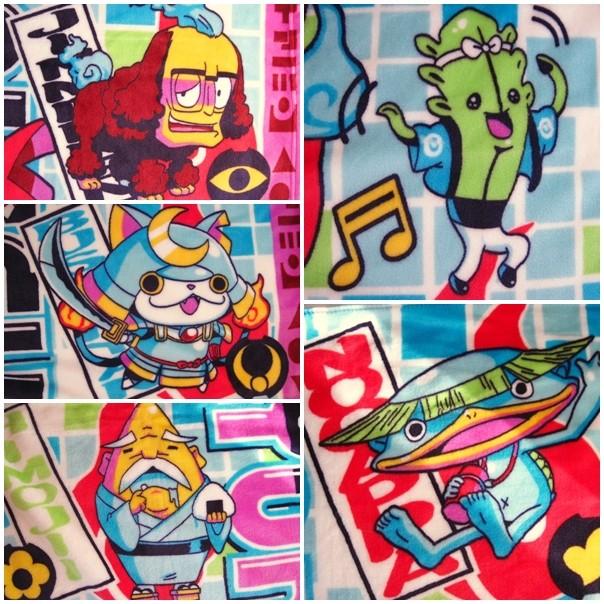 ハーフケット「妖怪ウォッチ」約100×140cm : sunny days Yahoo!店