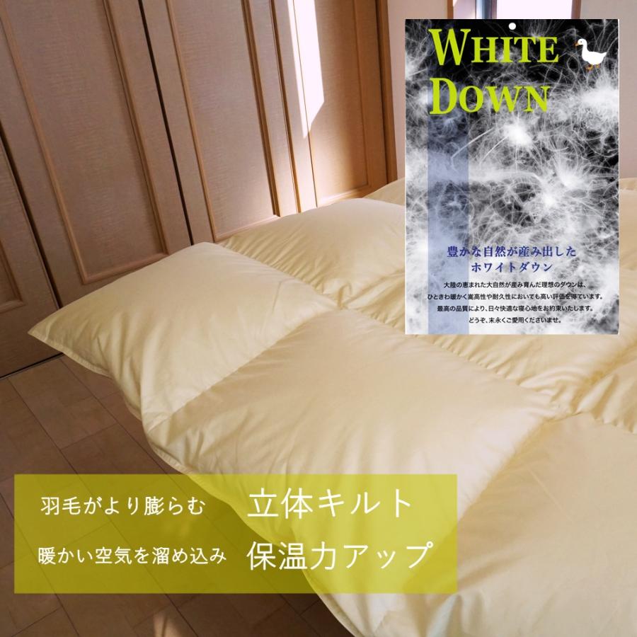 寝具 Down Charm ダウン掛け布団 210×190 cm ダブルロング 薄手