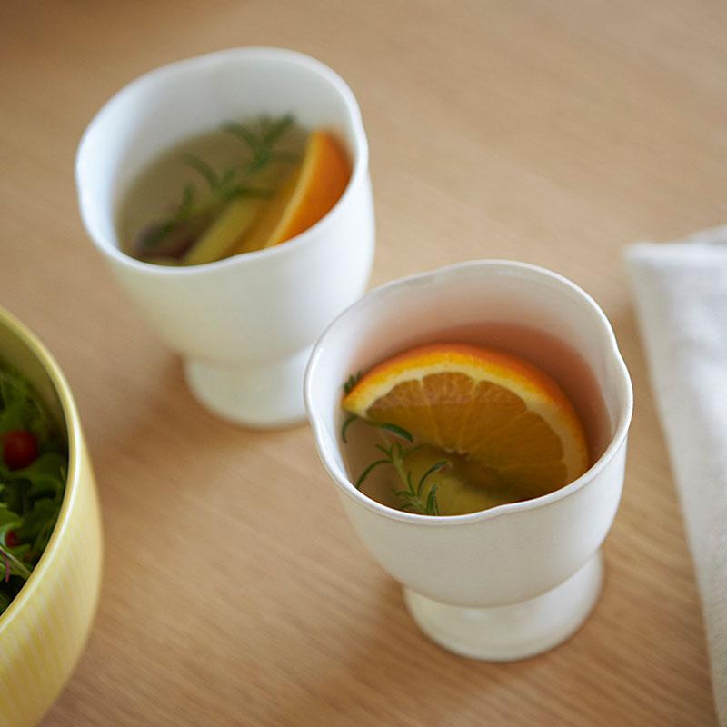 pote ポテ ゴブレット 脚付き 高台 タンブラー 酒器 お酒カップ 小鉢