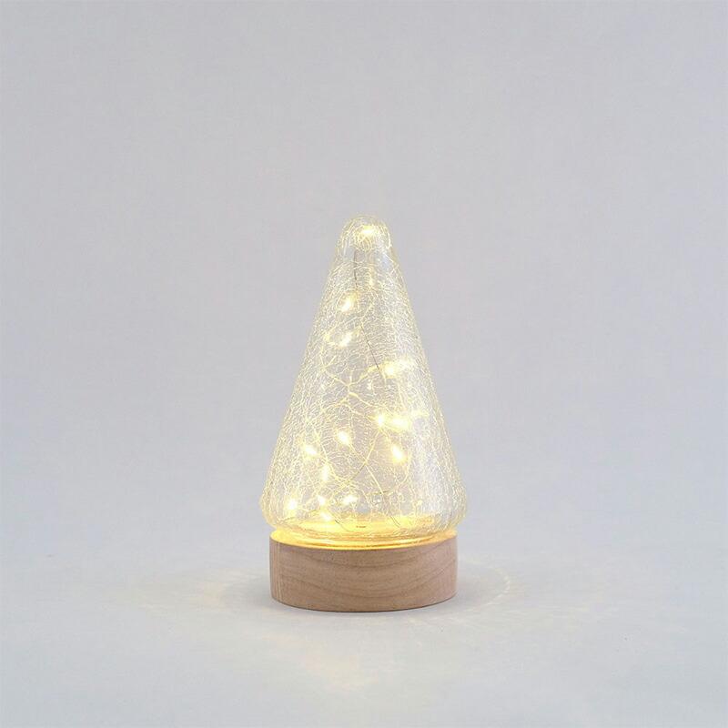 Horn Please クラックガラスLEDライト ツリー LEDライト 照明 Shesay