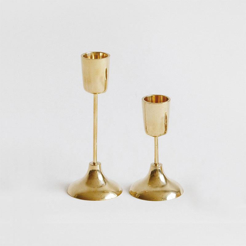 Horn Please クリスマス BRASS キャンドルスタンド キャンドルホルダー