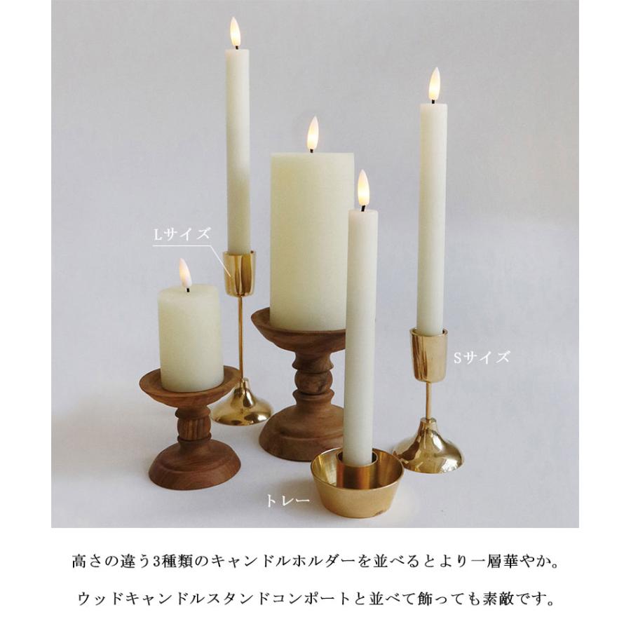 Horn Please クリスマス BRASS キャンドルスタンド キャンドルホルダー