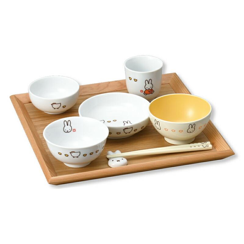 金正陶器 食器セット イングレーズ ミッフィー お食い初めセット miffy
