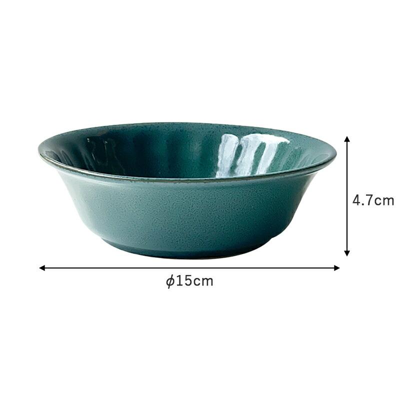 美濃焼 ボウル 皿 15cm お皿 和風 シンプル 食洗機 レンジ可 国産 日本