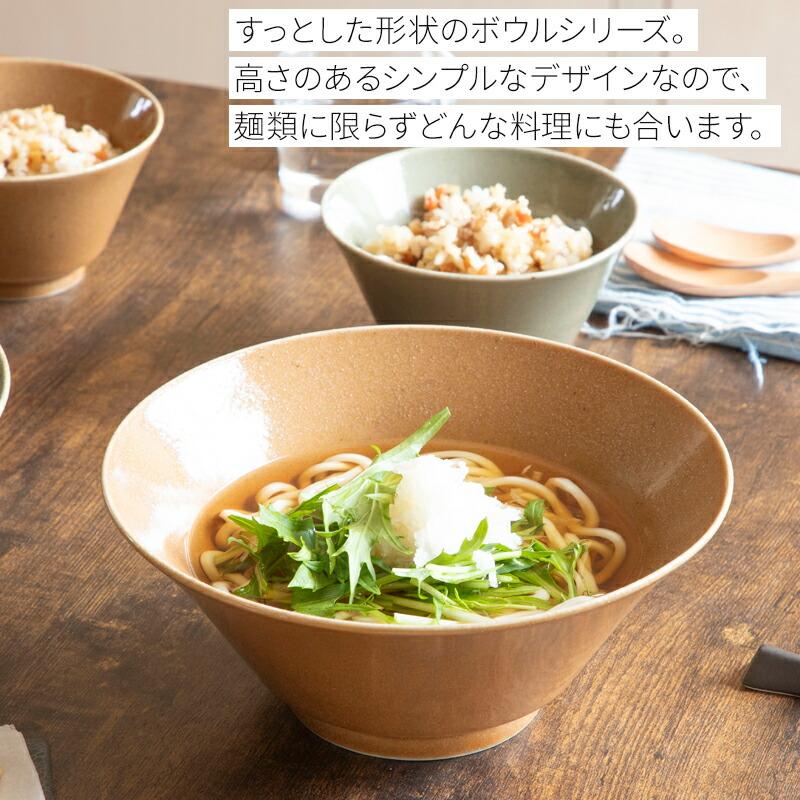 ヌードルボウル 美濃焼 陶磁器 日本製 SUI ラーメン丼ぶり 丼ぶり 食器