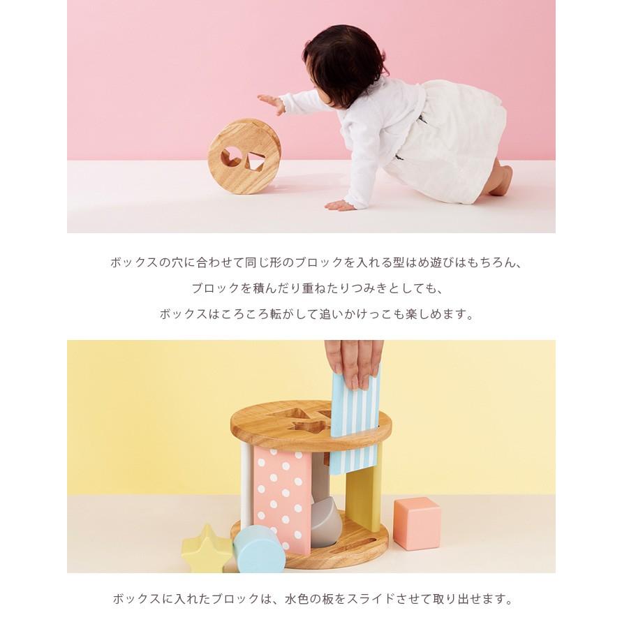 エド・インター（Ed・Inter） おもちゃ 積み木 型はめ パズル ミルキー