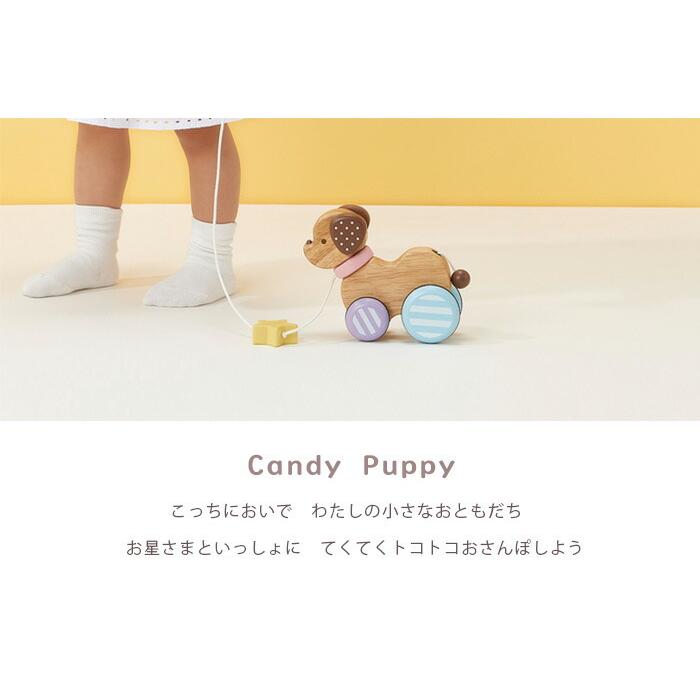 プルトイ プルトーイ お散歩 ペット ミルキートイ Milky Toy Candy puppy キャンディーパピー 出産祝い エドインター｜sunny-style｜05