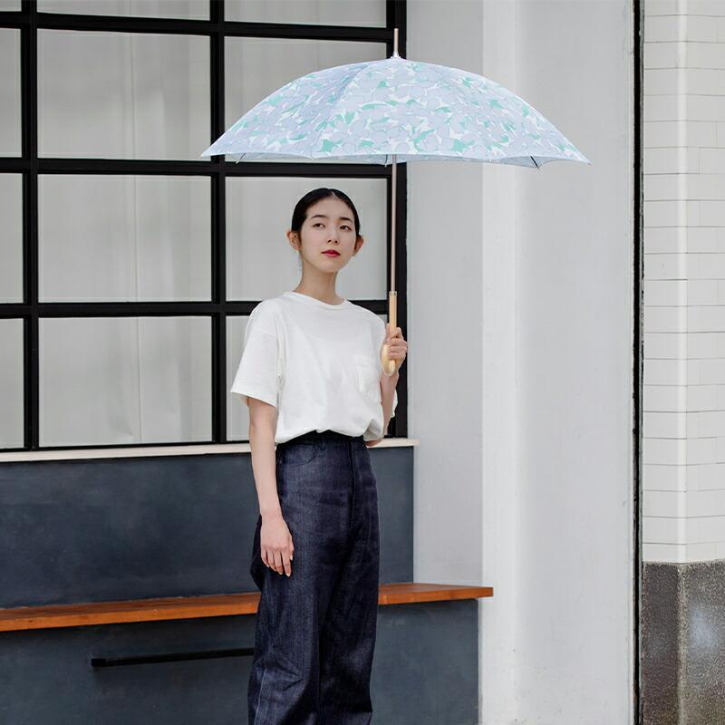 Wpc. 雨傘 長傘 ボールドフラワー 58cm レディース ワールドパーティー