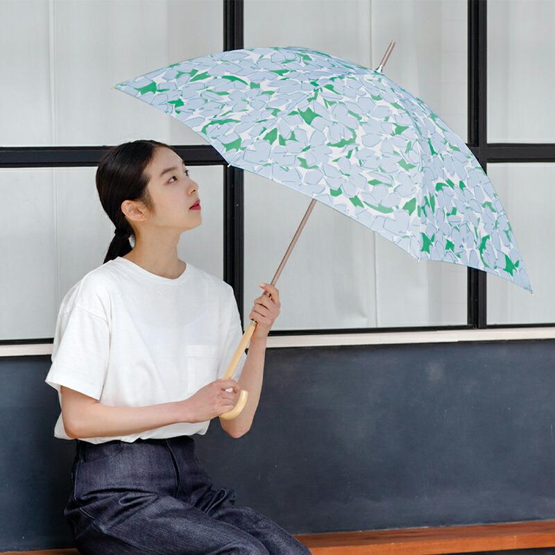 Wpc. 雨傘 長傘 ボールドフラワー 58cm レディース ワールドパーティー