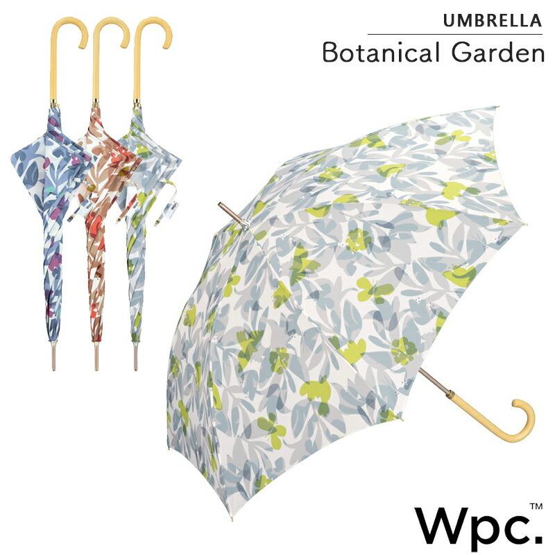 Wpc. 雨傘 長傘 ボタニカルガーデン 58cm レディース ワールド