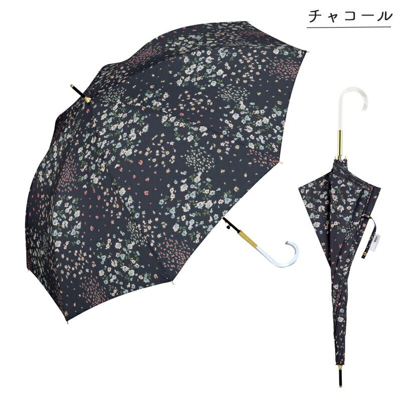 Wpc. 雨傘 長傘 Tiny Flower タイニーフラワー 花柄 小花 58cm