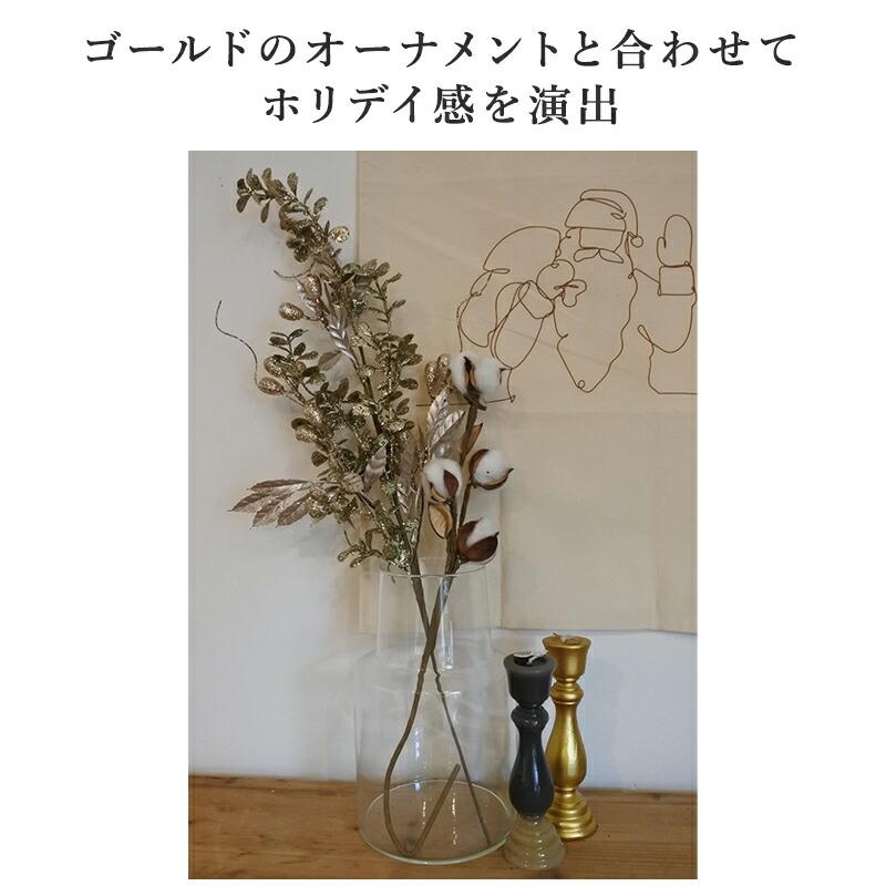 コットンフラワー ナチュラル 綿花 綿の木 インテリアフラワー 造花 アレンジメント フェイク クリスマス スワッグ リース ひだまり雑貨店サニースタイル - 通販 - Yahoo ショッピング