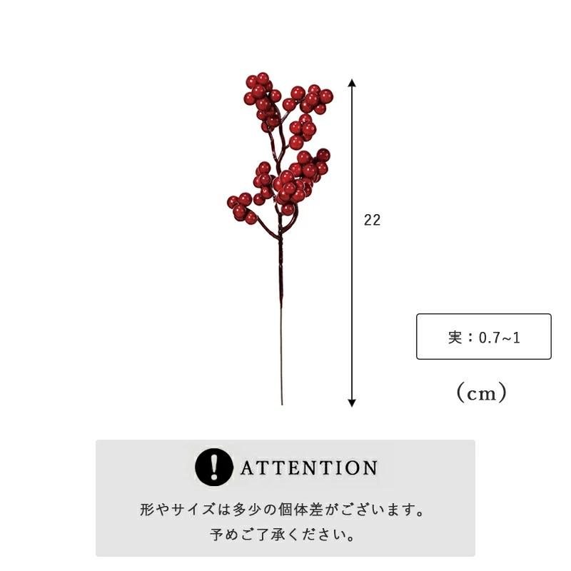 ベリースプレー ベリーピック レッド ベリー 赤い実 サンキライ