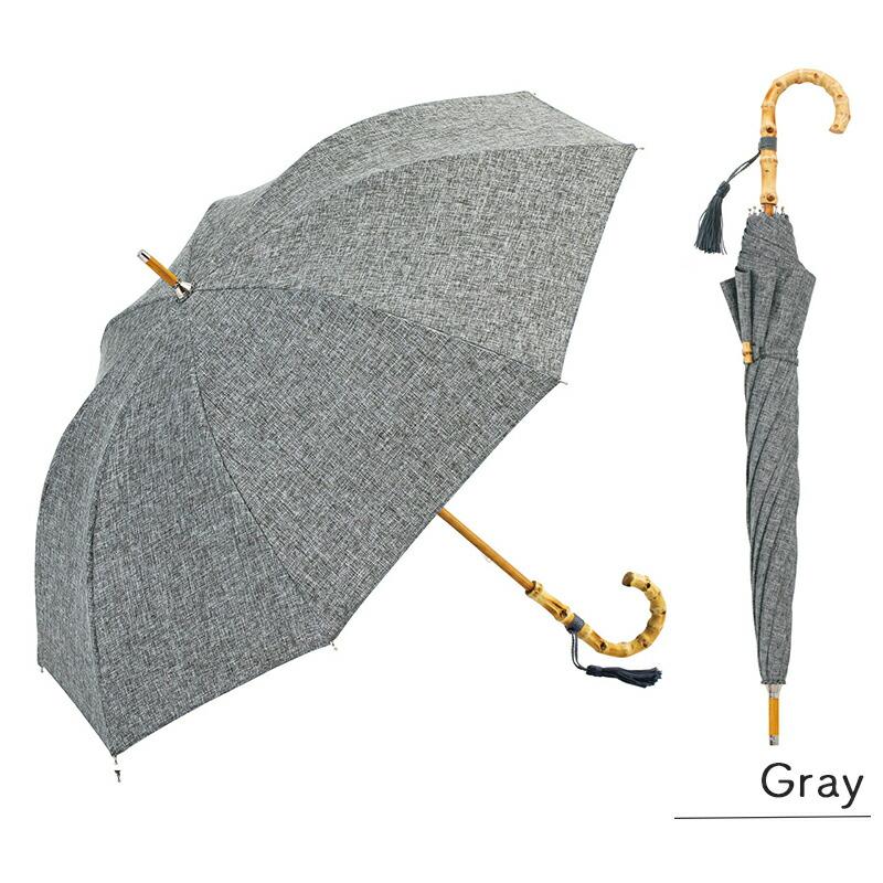 because 日傘 傘 かさ 晴雨兼用 晴雨兼用傘 長傘 無地 リネン風 because 日傘 傘 かさ 晴雨兼用 晴雨兼用傘 長傘 無地 リネン風