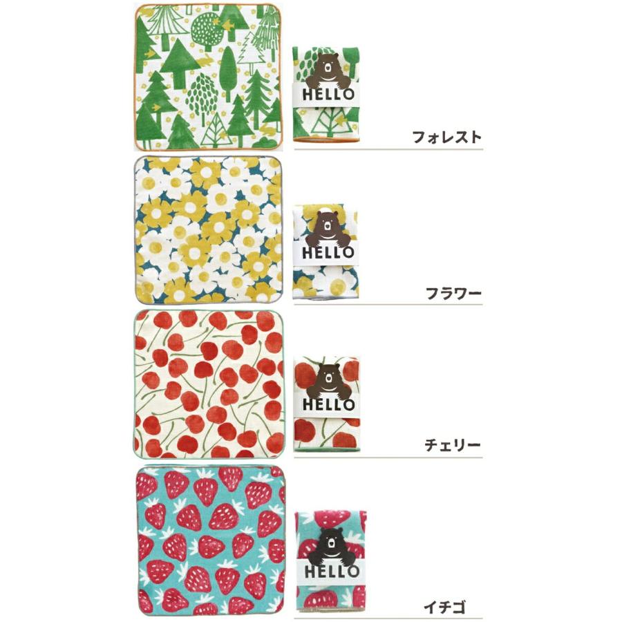タオルハンカチとえんぴつのプチギフト 【メッセージシール無料