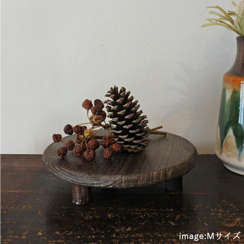 木製天板　金属製スツール S 1台　スタンド　小物台　ディスプレイ台　置物 木製天板 金属製スツール S 1台 スタンド 小物台 ディスプレイ台