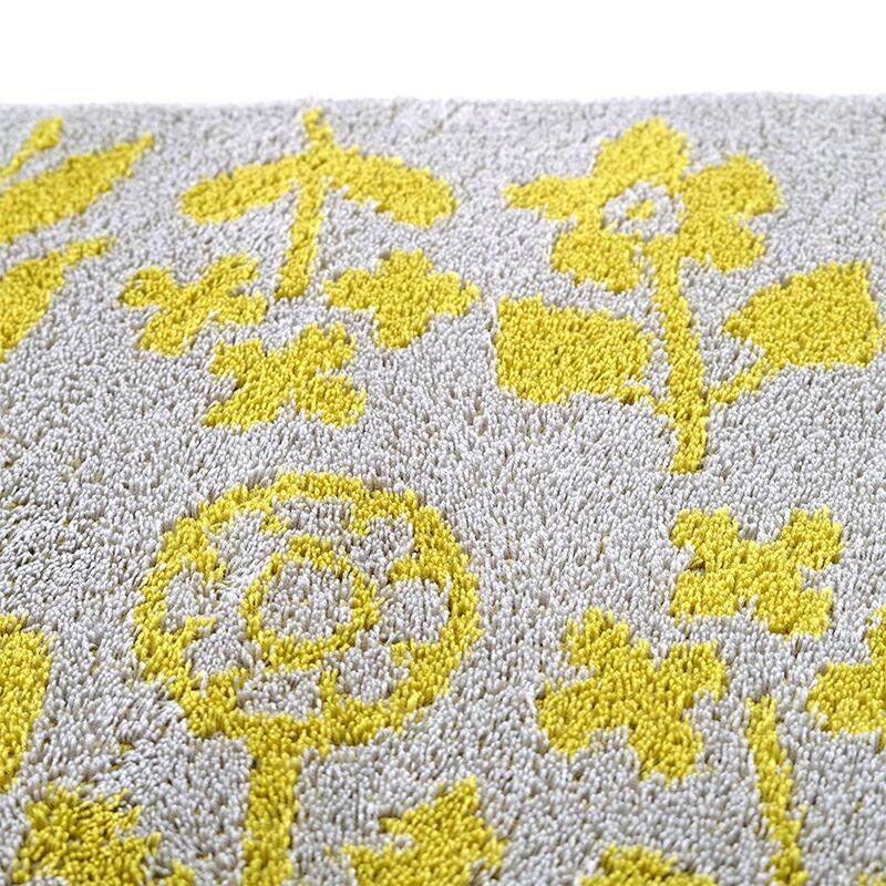 Horn Please shesay 北欧テイストの玄関マット 45×70cm 花が咲き誇る