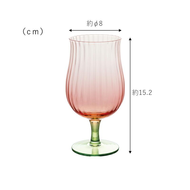 DECOLE（デコレ） ワイングラス グラス ガラス flowerglass flower