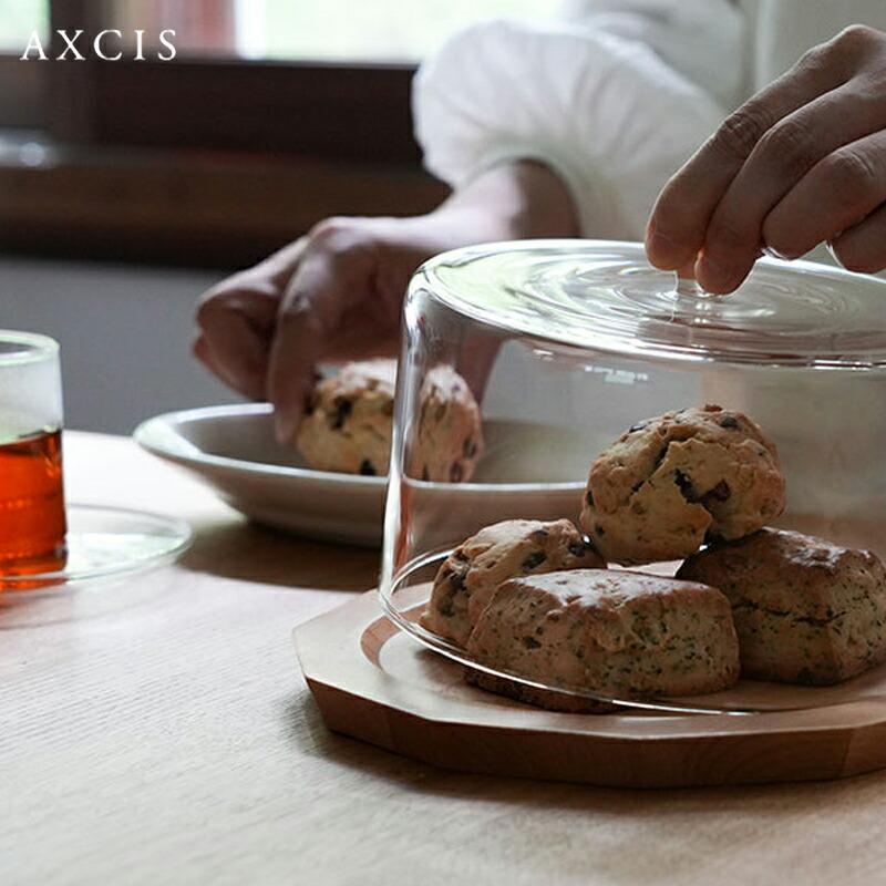 ティムガラスドーム＆プレート 直径16cm 高さ8.5cm ガラスドーム