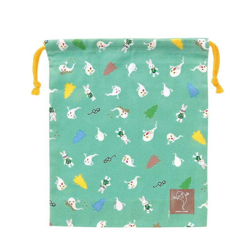 学研ステイフル せなけいこ 巾着L 給食袋 着替え めがねうさぎ ランチ