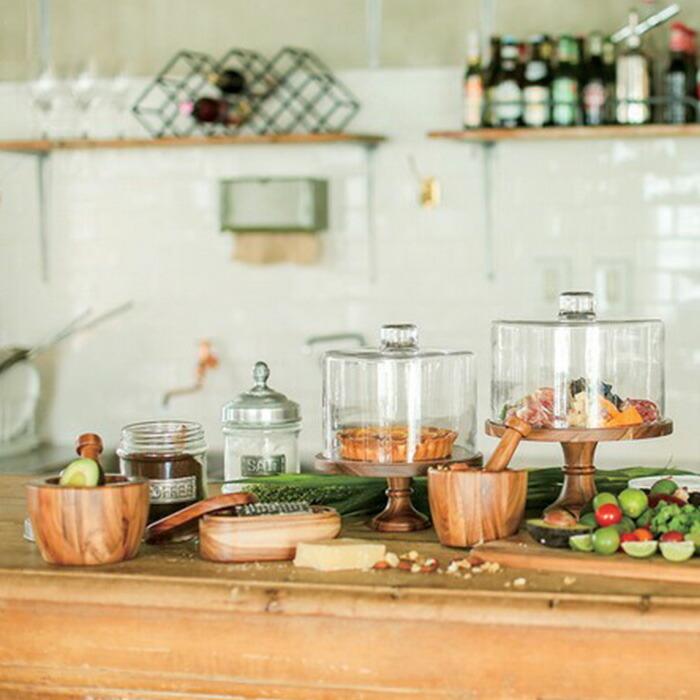 DULTON アカシア ウッドコンポート Lサイズ 木製 コンポート