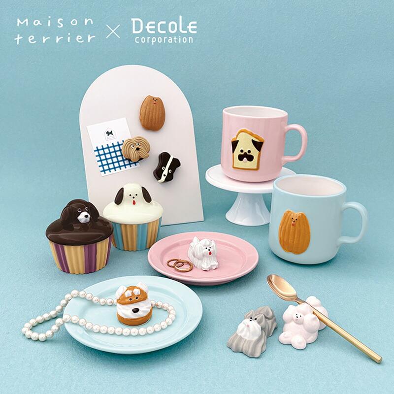 DECOLE（デコレ） Maison terrier メゾンテリア 焼き菓子レリーフマグ