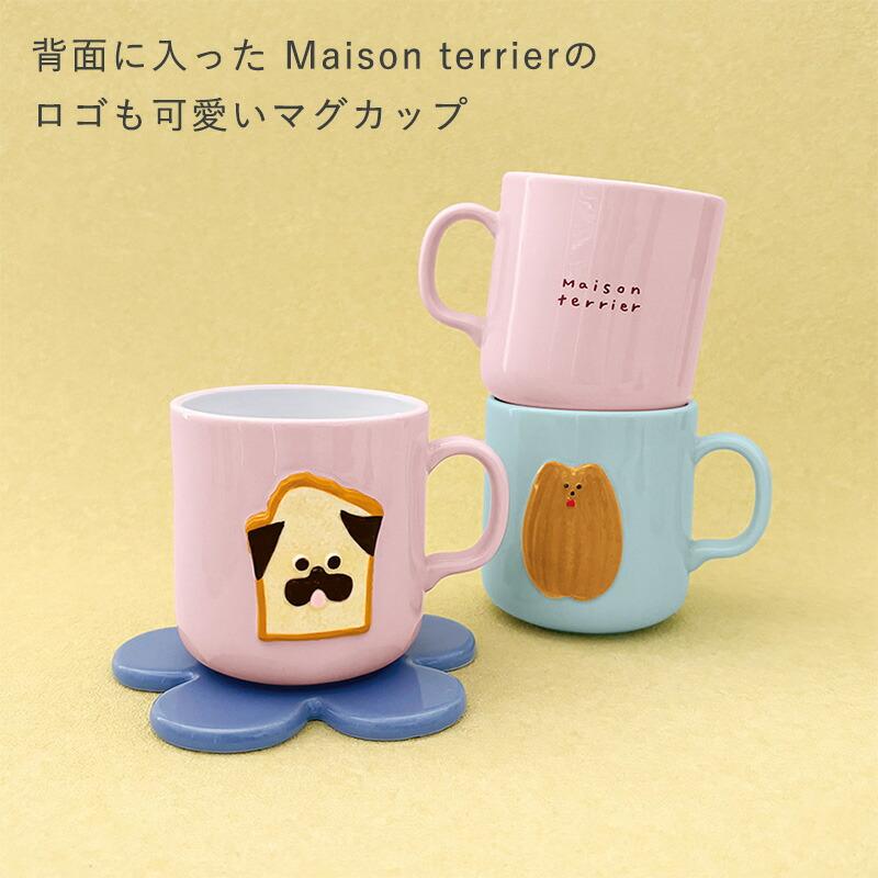 DECOLE（デコレ） Maison terrier メゾンテリア 焼き菓子レリーフマグ