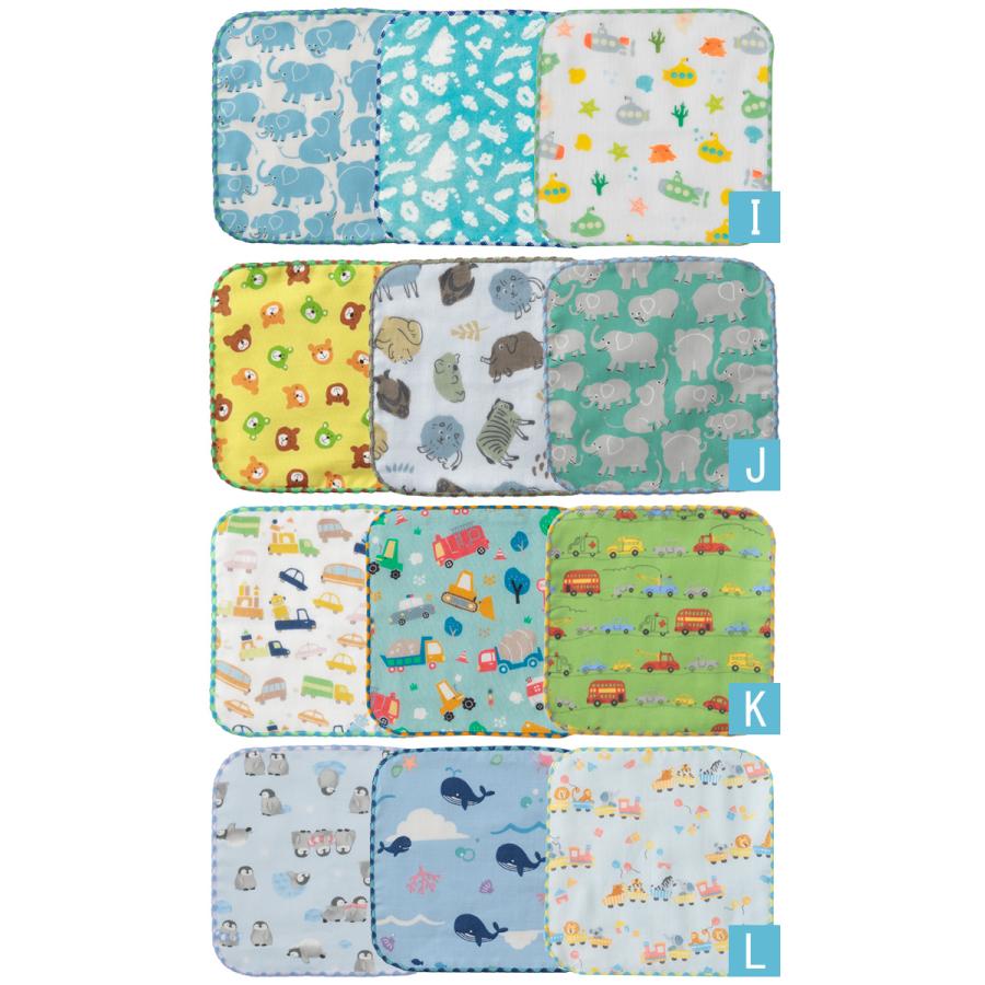 coco様　３枚　柄指定 COCO WALK（ココウォーク） ミニハンカチ 3枚セット 日本製 子供用