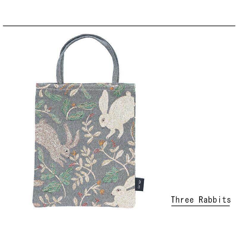 松尾ミユキ ミニバッグ トートバッグ トート バッグ ねこ 花柄 鳥