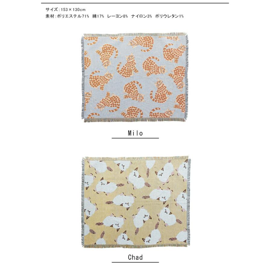 松尾ミユキ スローケット ラグ ラグマット ねこ 猫 ネコ cat 松尾ミユキ スローケット ラグ ラグマット ねこ 猫 ネコ cat