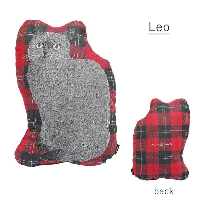 松尾ミユキ マツオミユキ ダイカットクッション クッション ねこ 猫