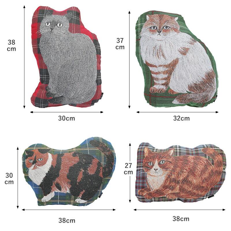 松尾ミユキ マツオミユキ ダイカットクッション クッション ねこ 猫