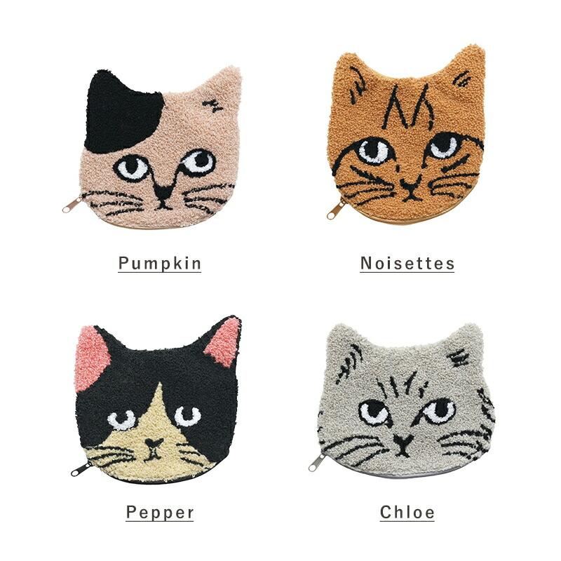 松尾ミユキ キャットモコポーチ ポーチ 袋 もこもこポーチ 収納袋 ネコ